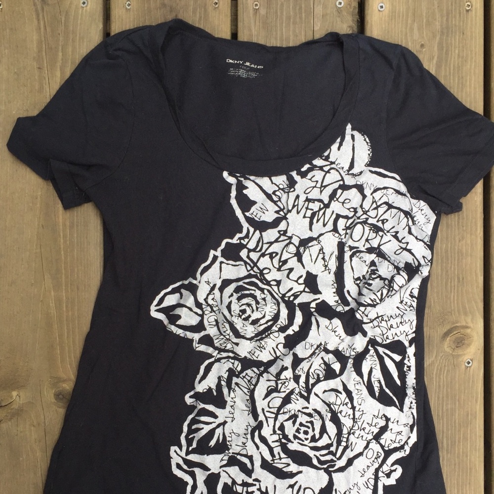 DKNY Graphic Print Tee